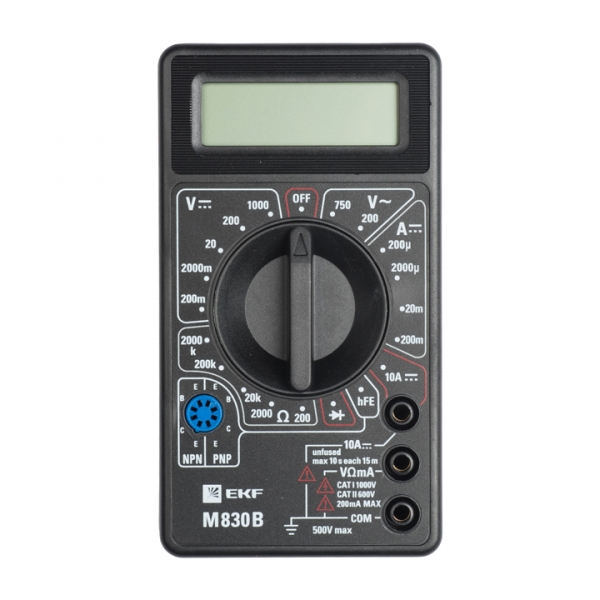 EKF Basic Мультиметр цифровой M830B Master