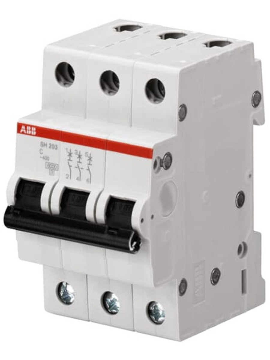ABB SH203 C63 6кА Выключатель автоматический 3-пол.