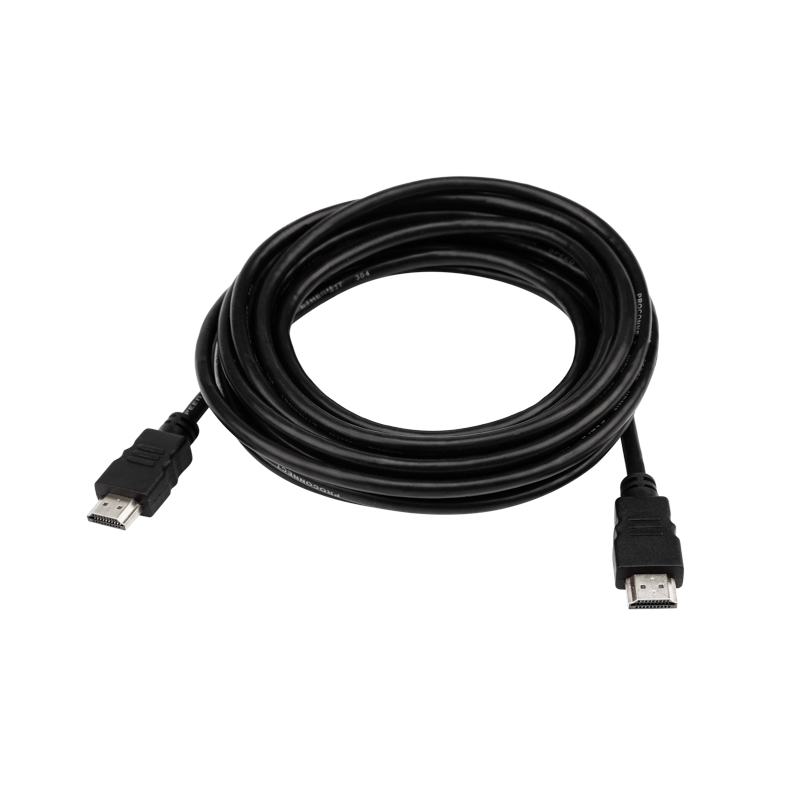 PROconnect Кабель  HDMI - HDMI 2.0,  5м, Gold (Zip Lock пакет)