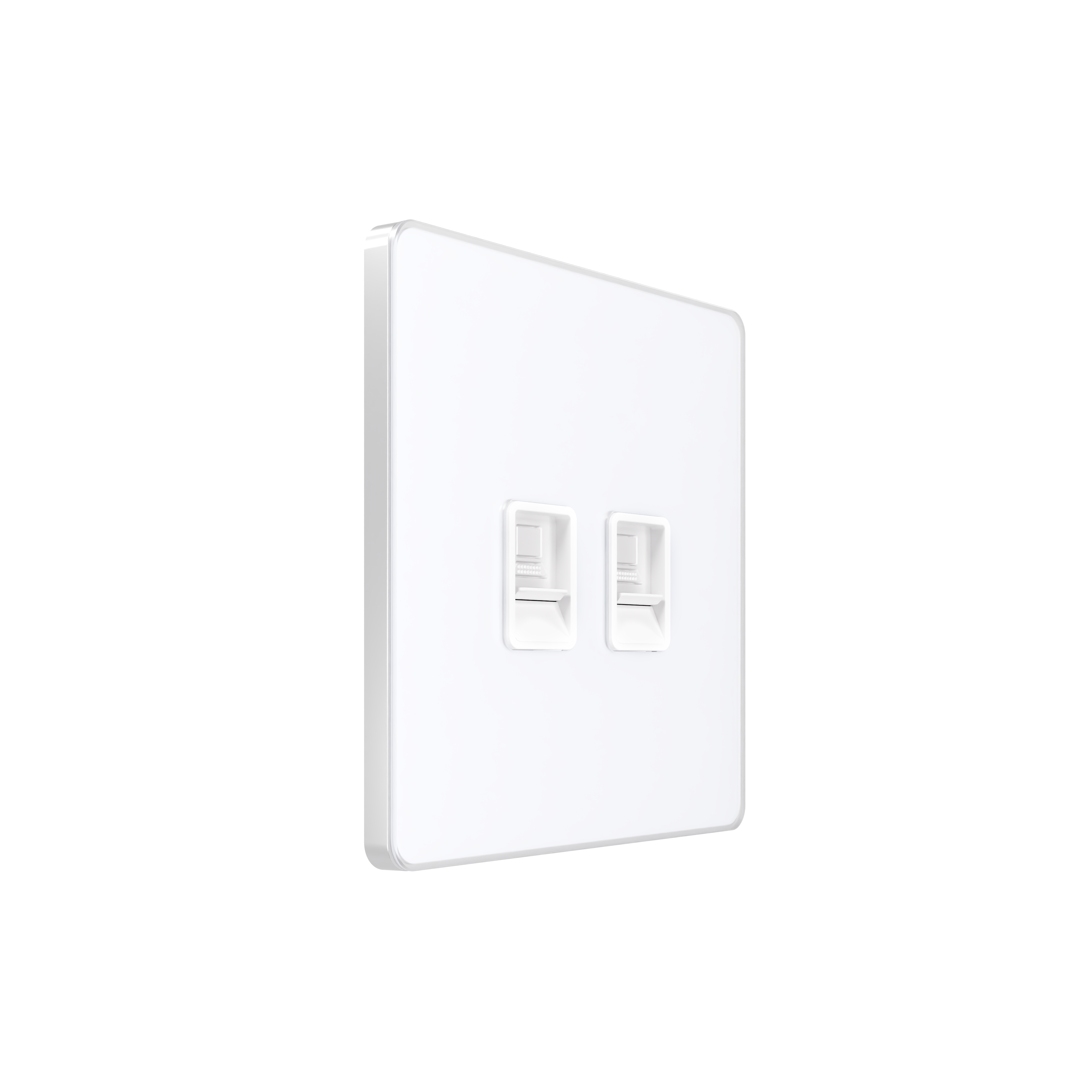 Systeme Electric Systeme Infinity Арктический лед Розетка информационная RJ-45 кат.6 2-я