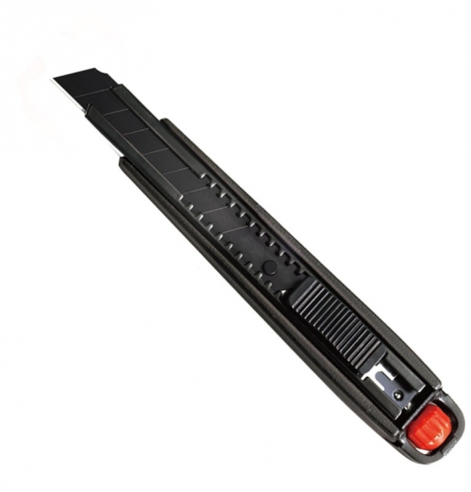 EKF Нож строительно-монтажный 18 мм НСМ-80 (SK4) Heavy Duty (до 60 кг) Professional