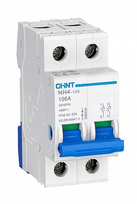 CHINT Выключатель нагрузки NH4 2P 80A (R)