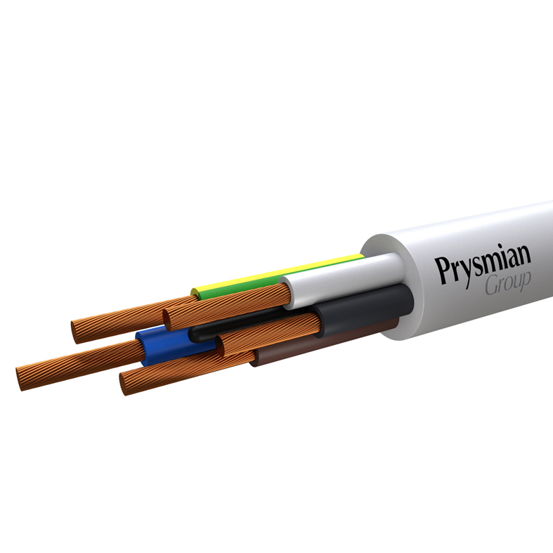 Провод ПВС 5х4 ГОСТ (Prysmian)