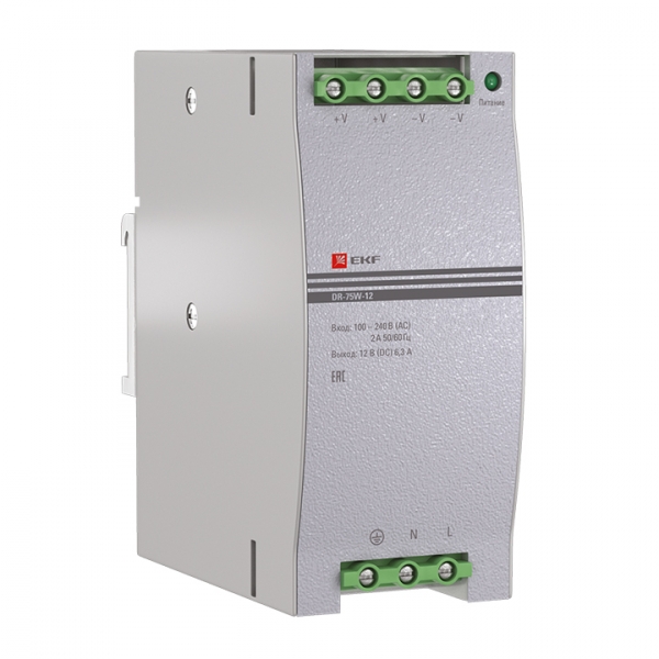 EKF PROxima Блок питания 12В DR-75W-12