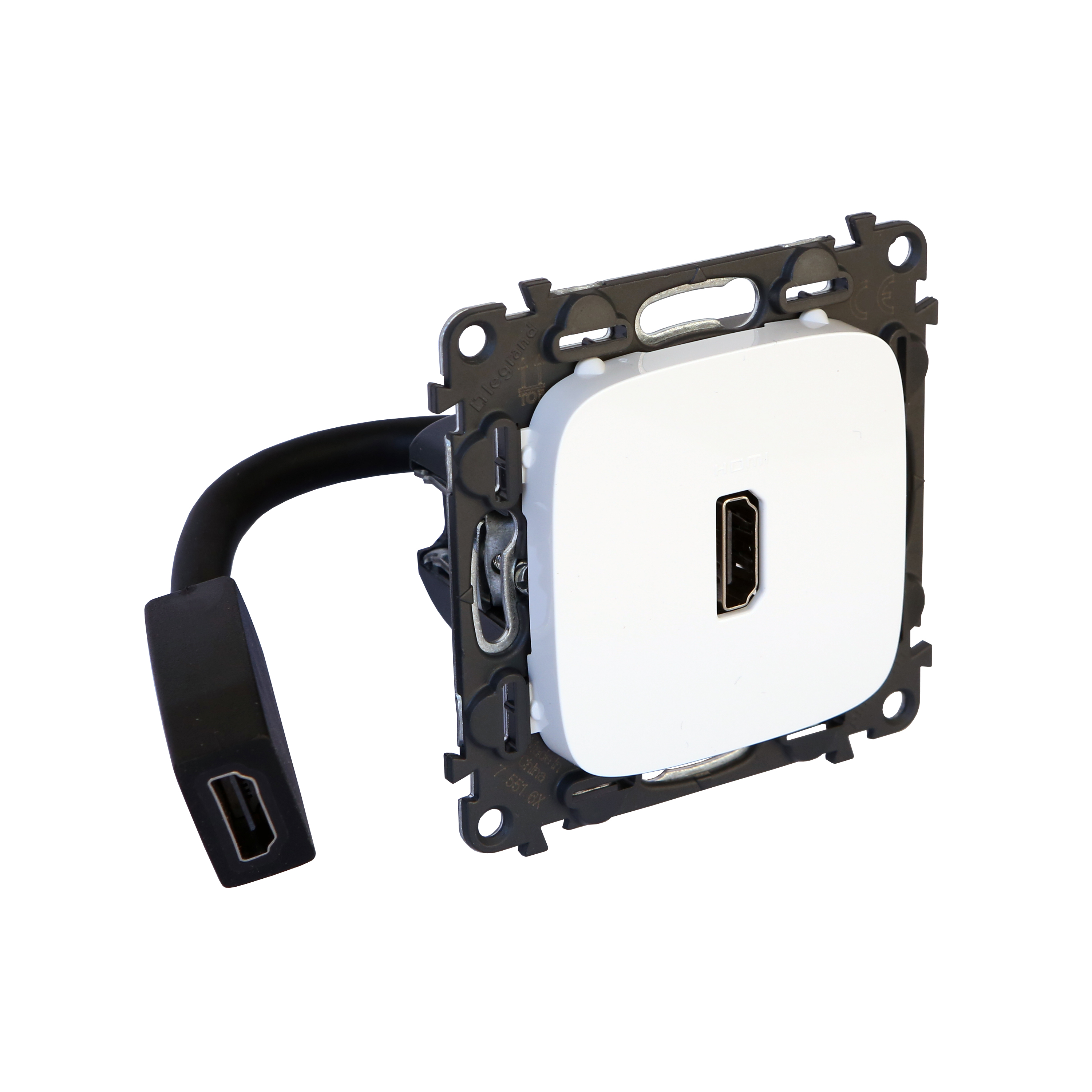 Legrand VLN-a Белый Роз HDMI с разьемом