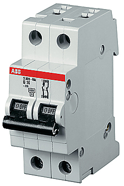 ABB Выключатель автоматический 1P+N S201P D13NA
