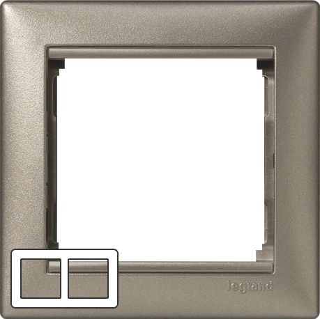 Legrand Valena Титан Рамка 2-ая гориз