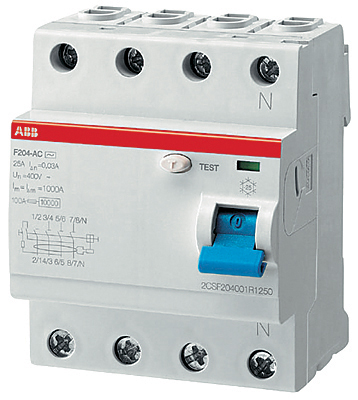 ABB F204A УЗО 4Р 80A 300mA (A)