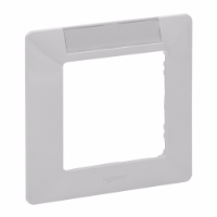 Legrand Etika Белый Рамка 1-ая с держателем для маркировки