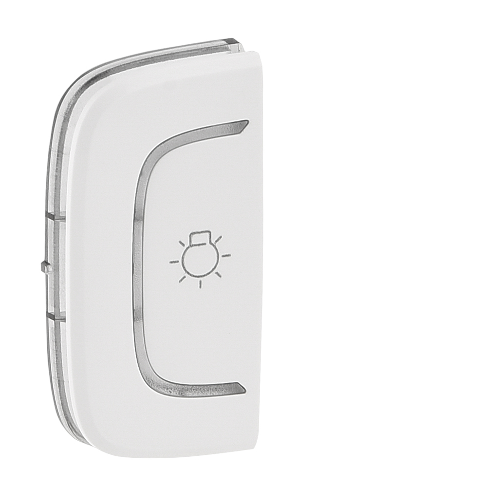 Legrand Valena ALLURE Бел MyHome Накладка механизма BUS/SCS.С символом "Освещение" 1 мод Уст слева