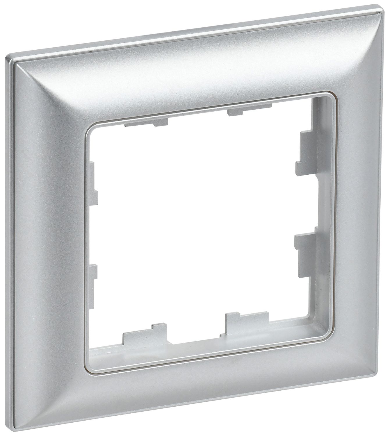 IEK BRITE DECOR Алюминий 3D-форма Рамка 1-м РУ-1-Бр