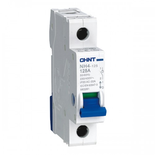 CHINT Выключатель нагрузки NH4 1P 125A (R)