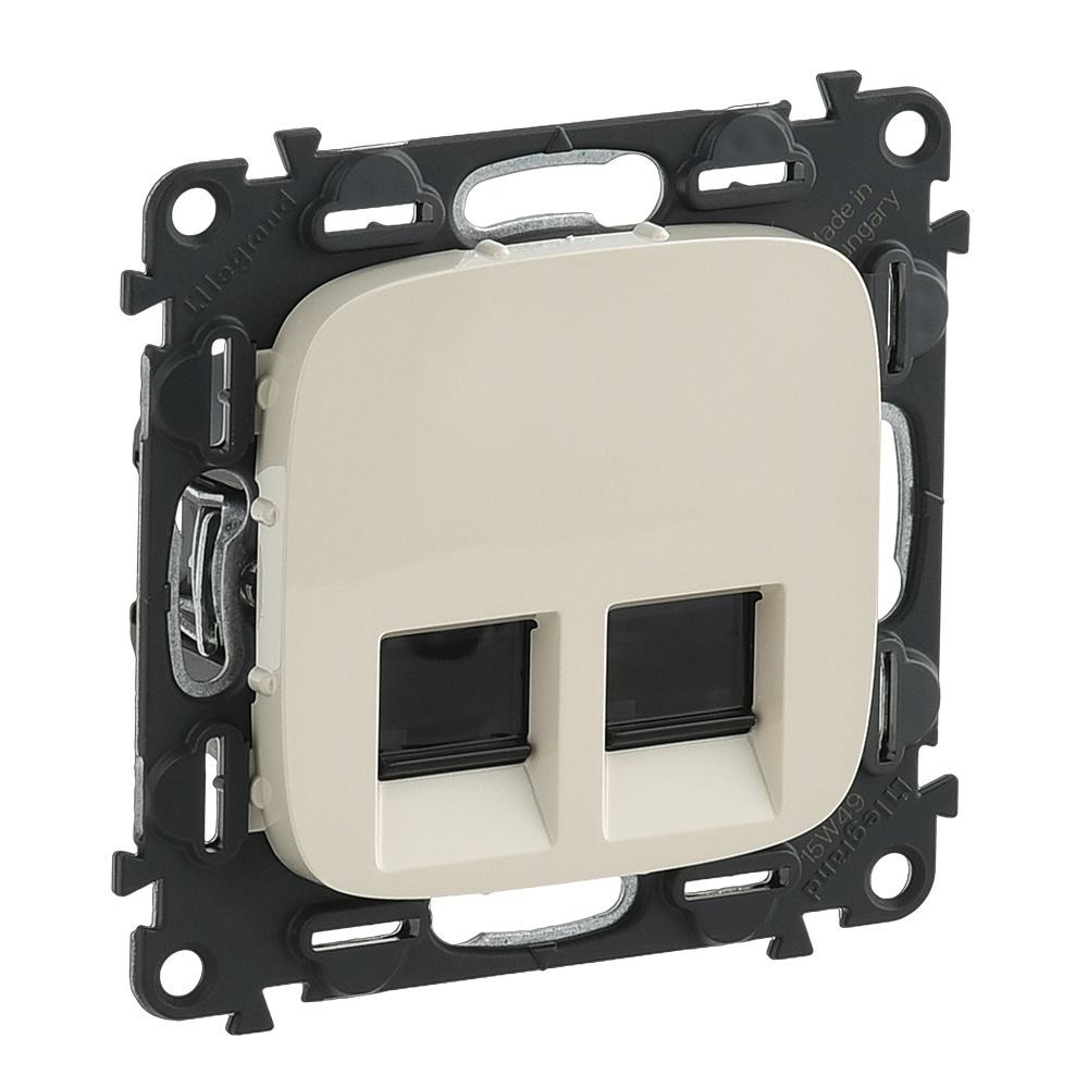 Legrand Valena ALLURE DIY Сл.кость Розетка комп(RJ45) 2-ая 6 кат UTP
