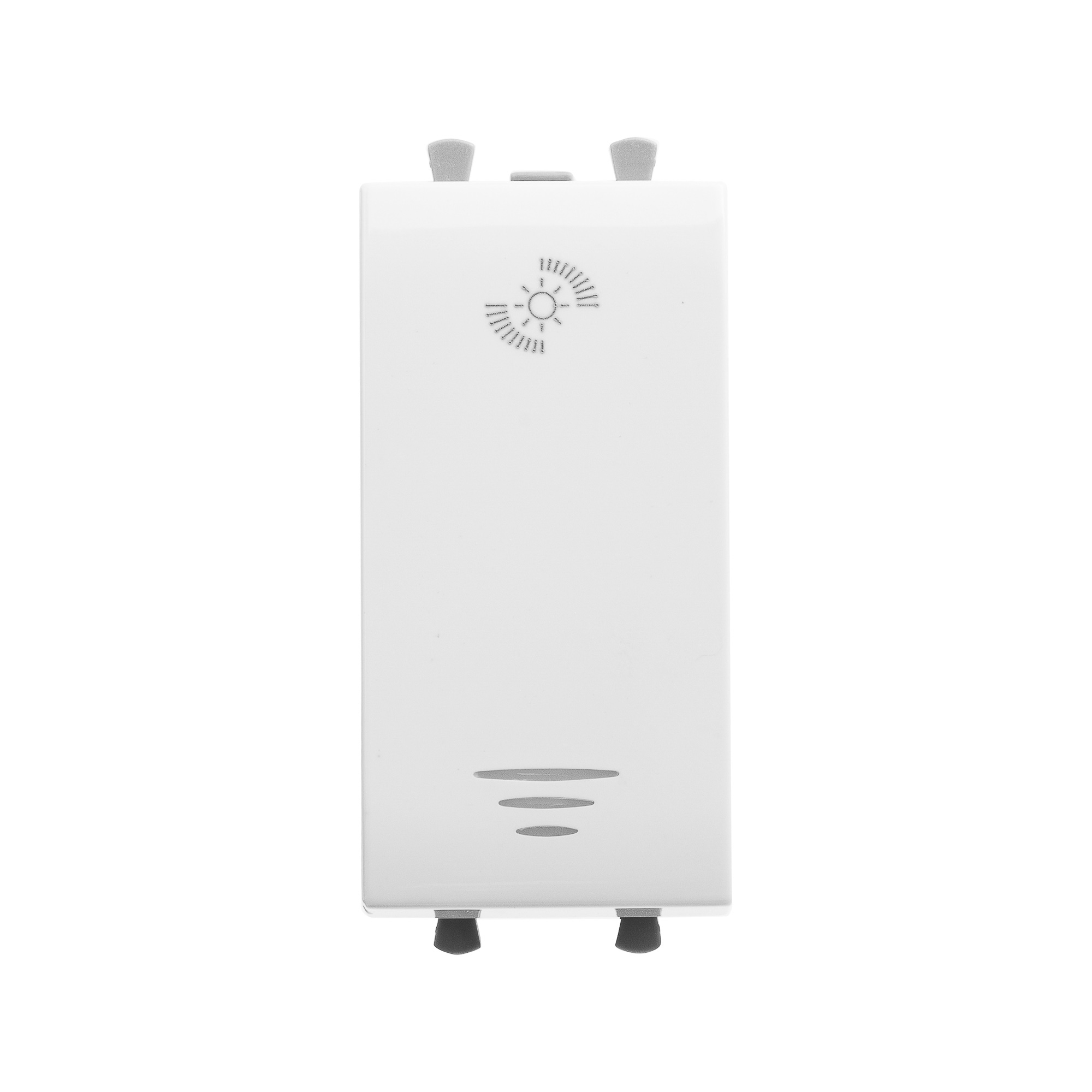 DKC Avanti Белое облако Диммер кнопочный для LED ламп 1 модуль