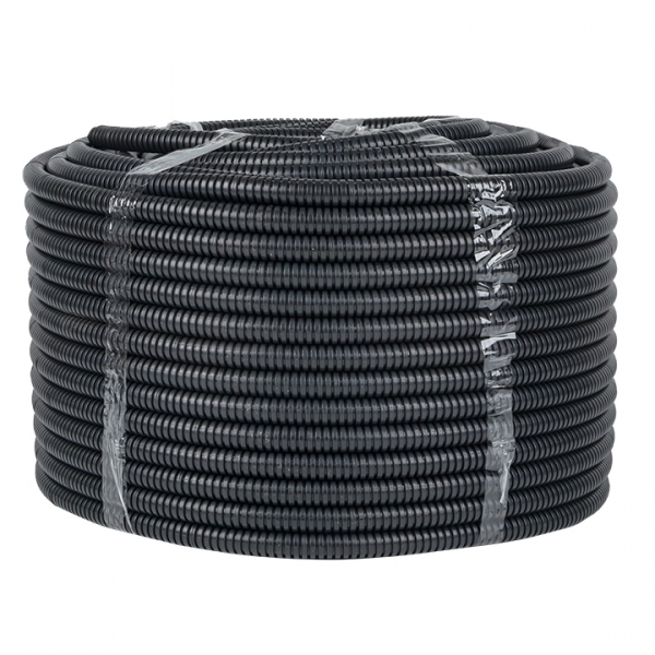EKF PROxima Труба гофр. FRHF с зондом d16мм (100м) черная Plast