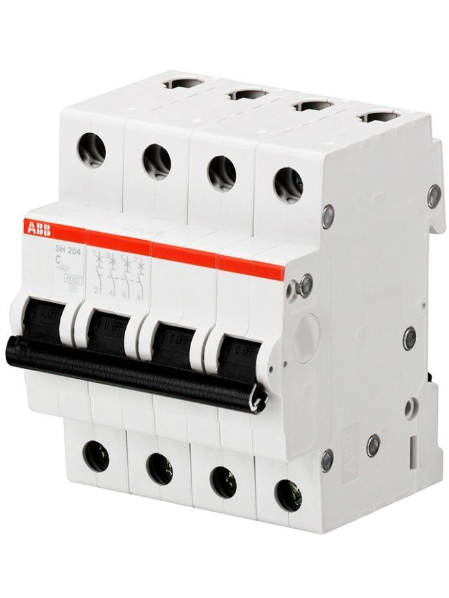 ABB SH204 C63 6кА Выключатель автоматический 4-пол.