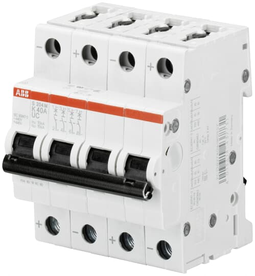 ABB Выключатель автоматический 4-полюсной S204M K32UC