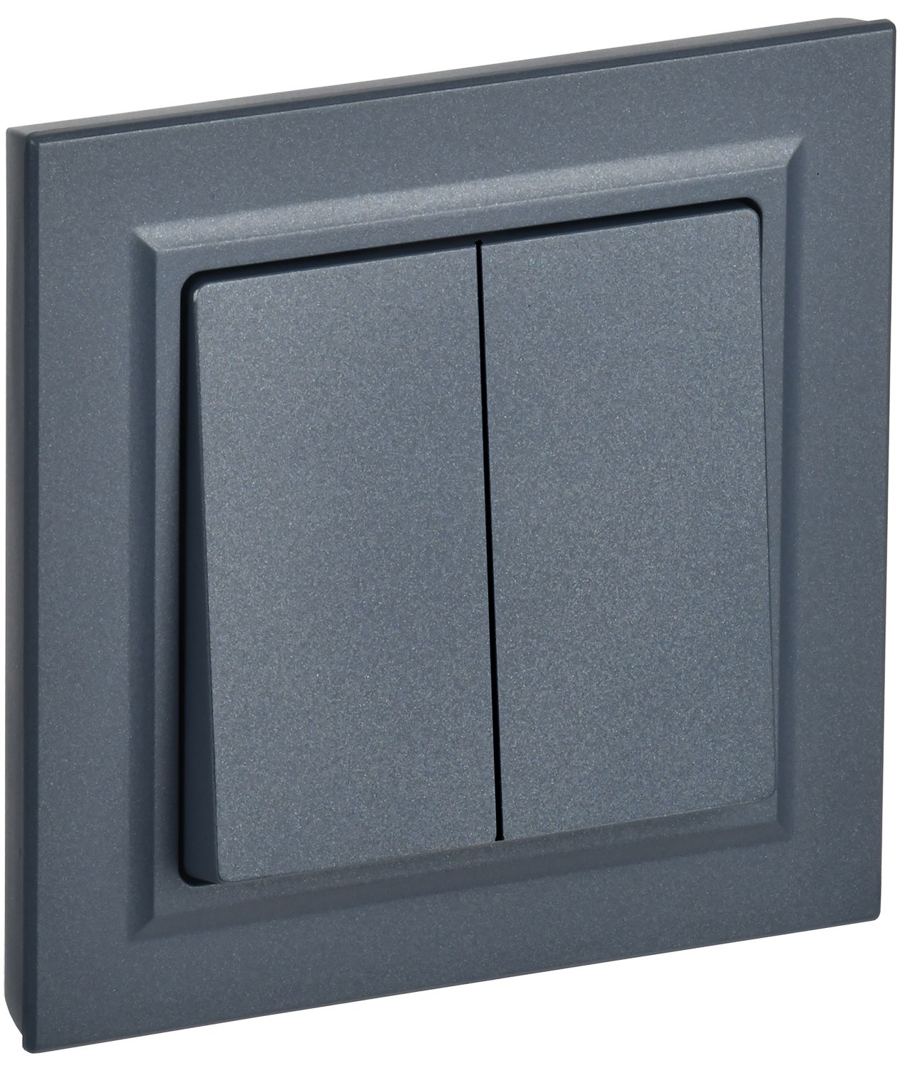 IEK BRITE Маренго Выключ. 2-кл. 10А в сборе ВСР10-2-0-БрМ
