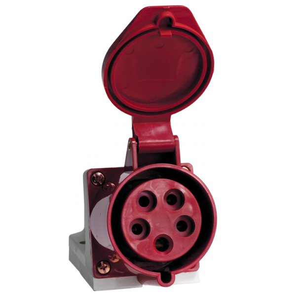 EKF PROxima Розетка стационарная наружная 115 3Р+РЕ+N 16А 380В IP44