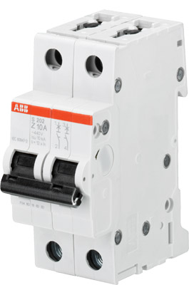 ABB Выключатель автоматический 2-полюсной S202M Z10