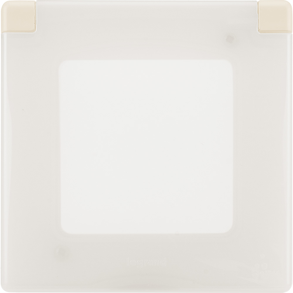 Legrand INSPIRIA Слоновая кость Рамка с защитной крышкой IP 44