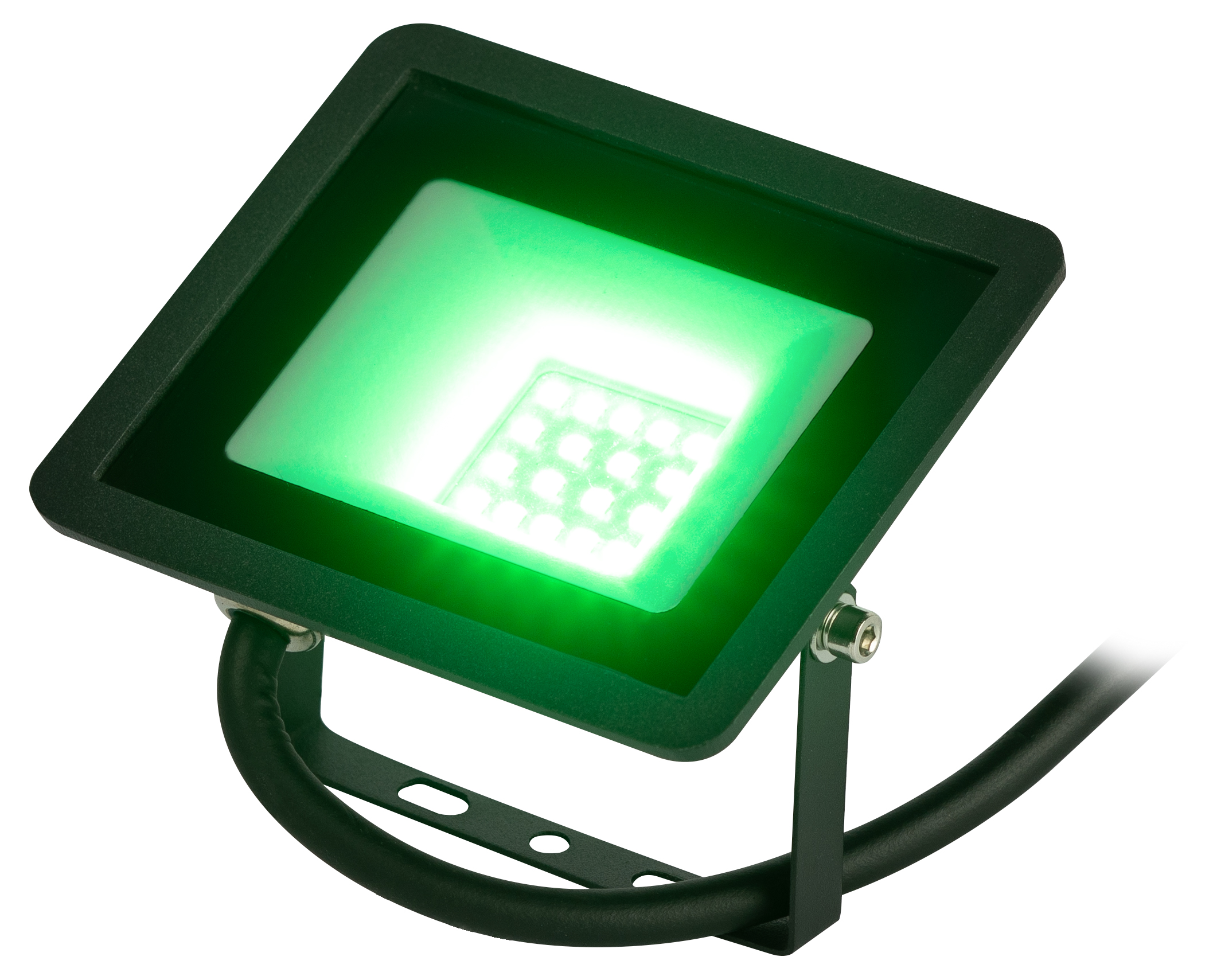 ЭРА Прожектор светодиодный уличный LPR-025-GREEN-020 20Вт зеленое свечение IP65 гарантия 2 года