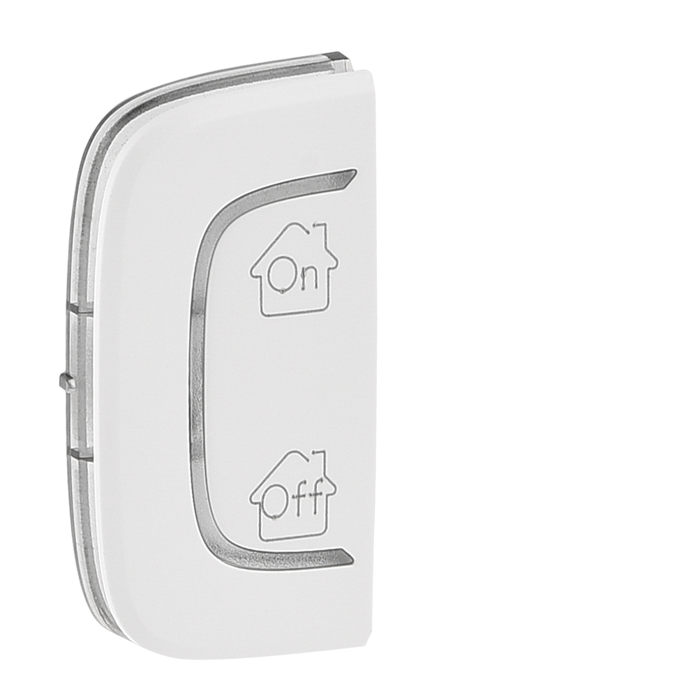 Legrand Valena ALLURE Бел MyHome Накладка мех. BUS/SCS с симв. "GEN-On-Off", 1 мод установка слева