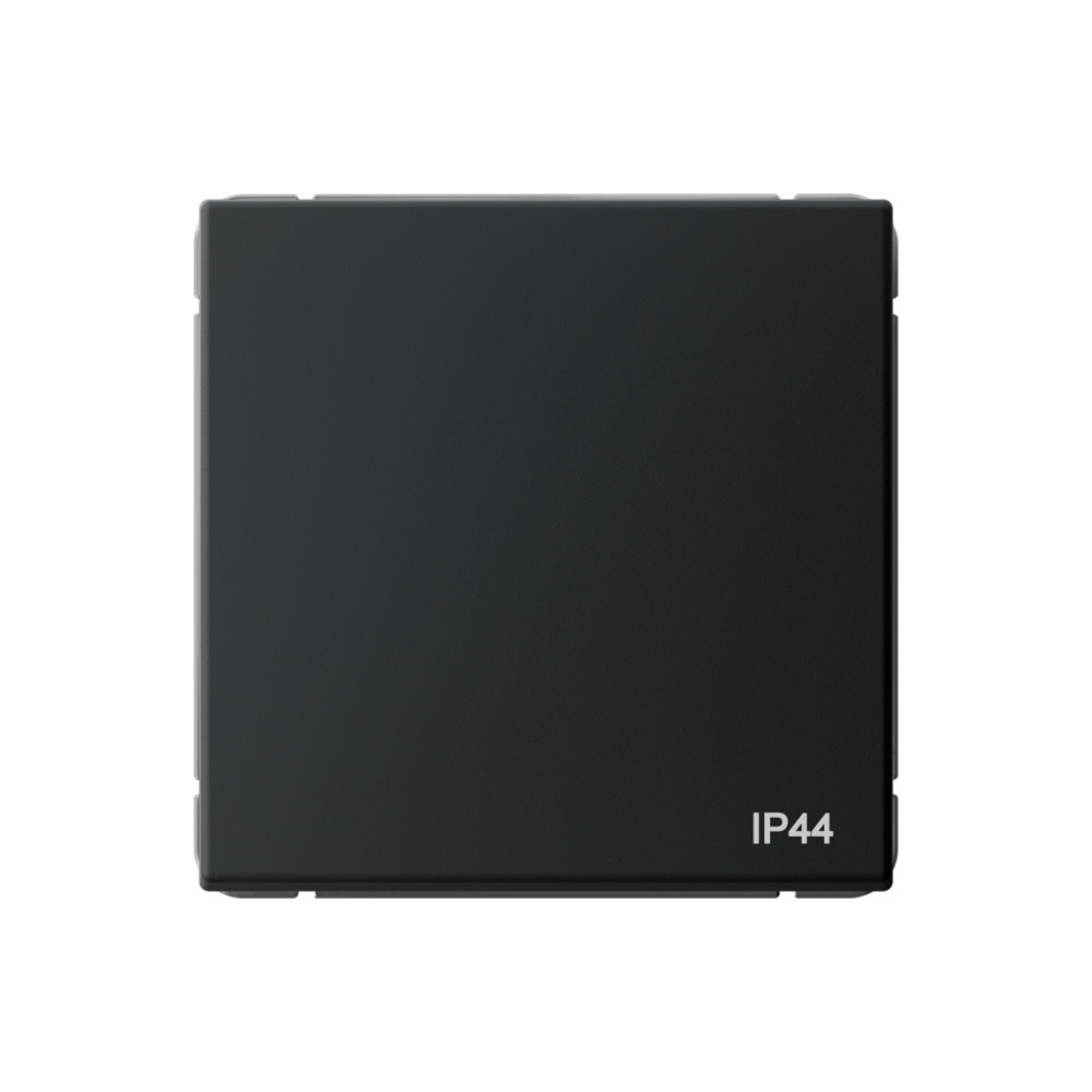Systeme Electric ArtGallery Карбон Переключатель 1-клавишный IP44, 10АХ, механизм