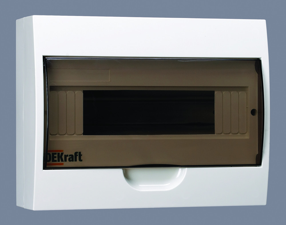 Dekraft Корпус пластиковый навесной 12 мод. IP41 ЩРН-П-12
