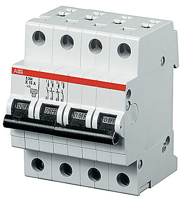 ABB Выключатель автоматический 4-полюсный S204P Z8