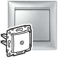 Legrand Valena Алюминий Розетка TV оконечная, 10 дБ