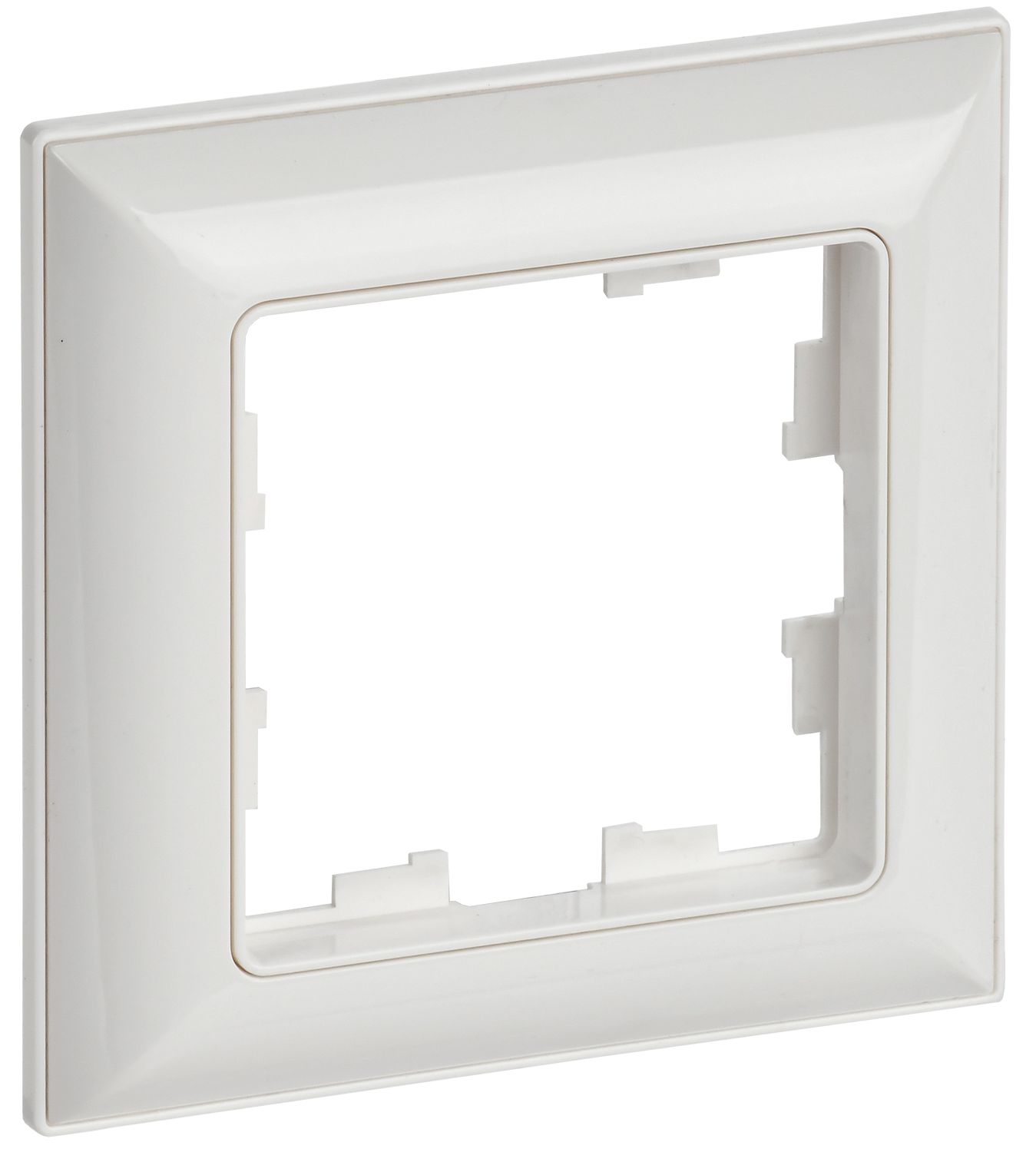 IEK BRITE DECOR Белый 3D-форма Рамка 1-м РУ-1-Бр