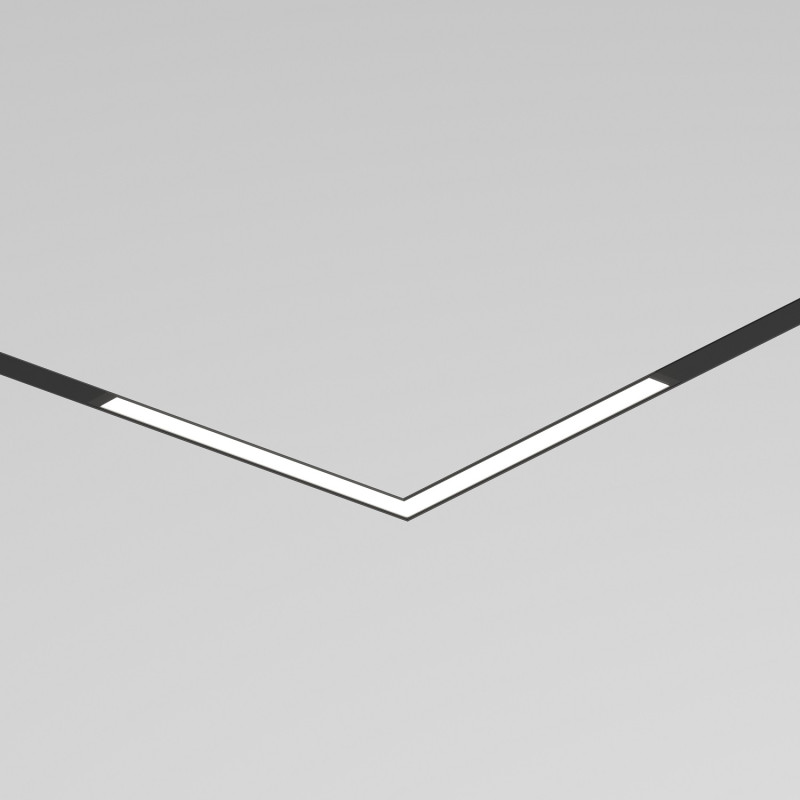 Denkirs DK8114-BK Угловой светильник SIMPLE LINEAR 18W 3000K, черный