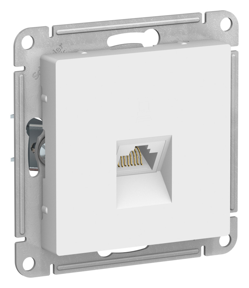 Systeme Electric AtlasDesign Лотос Розетка компьютерная RJ45, кат. 5Е, механизм