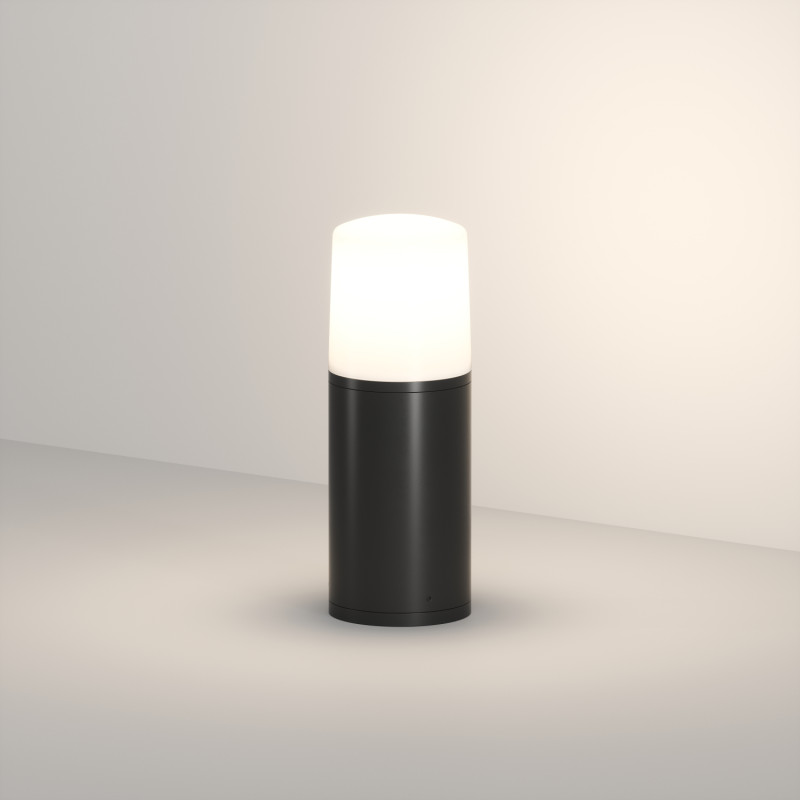 Denkirs DK9743-BK Ландшафтный уличный светильник NORD, IP65, 1хE27 LED, до 18 Вт, черный, алюминий