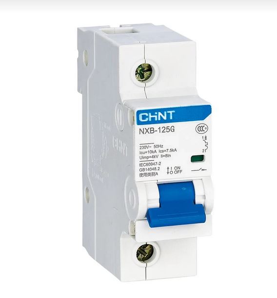 CHINT Авт. выкл. NXB-125 1P 80A 10кА х-ка D (R)