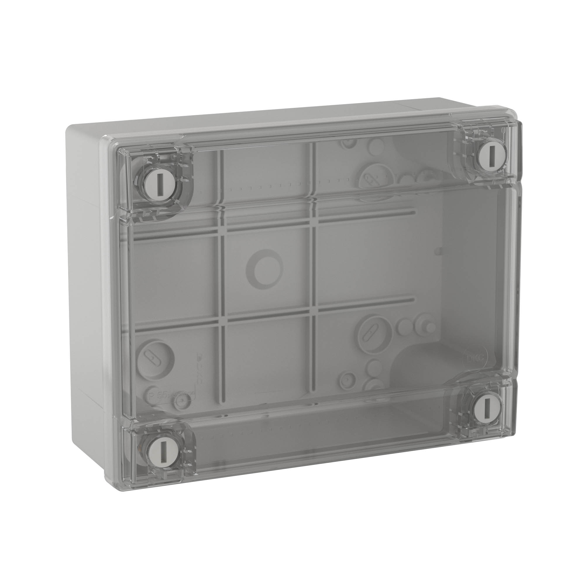 DKC Коробка ответвит. с гладкими стенками, прозрачная, IP56, 150х110х70мм