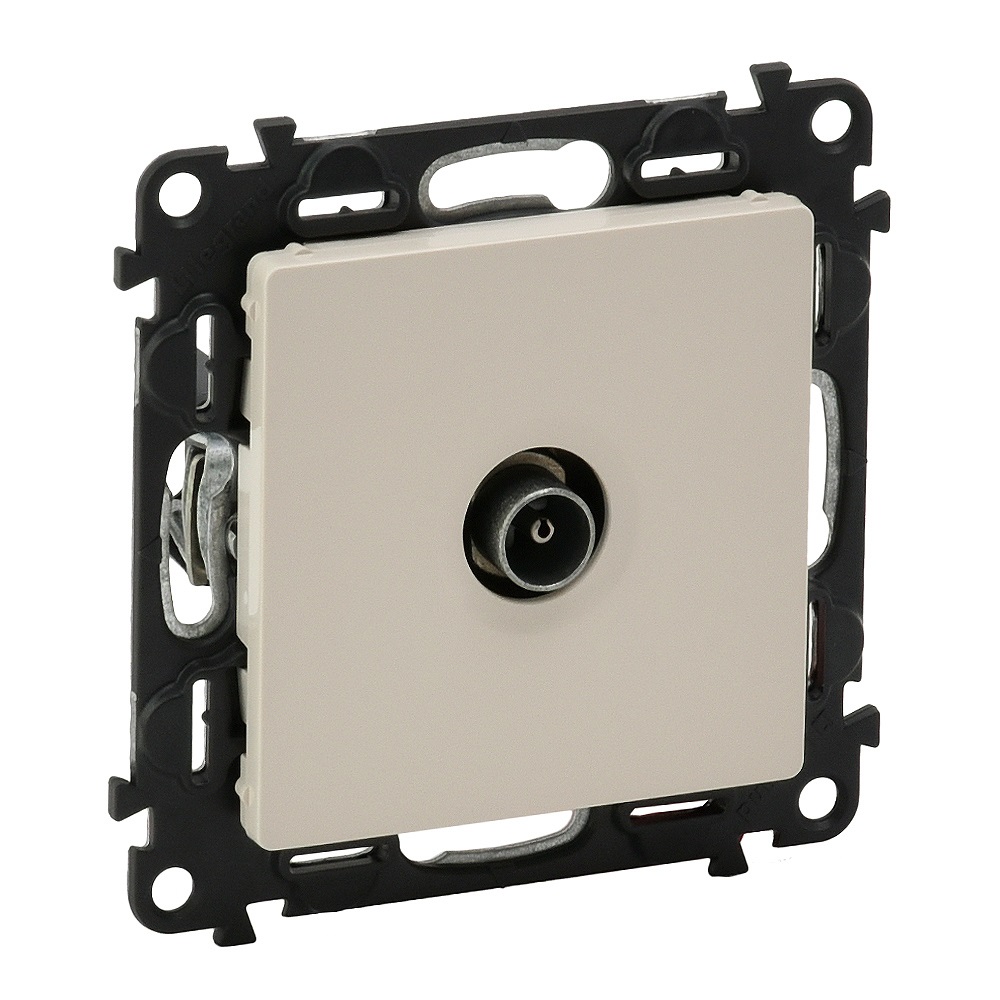Legrand Valena LIFE DIY Сл.кость Розетка TV оконечная 10дБ 0-862 МГц.