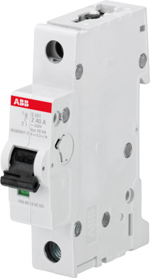 ABB Выключатель автоматический 1-полюсной S201M Z40