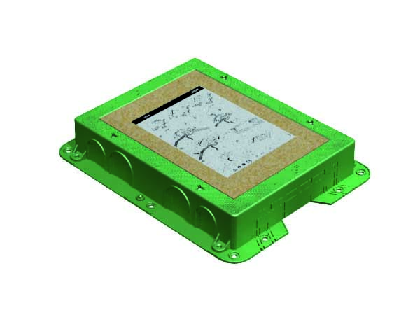 Simon Connect Коробка для монтажа в бетон люков SF200-1, KF200-1, 52050202-035, h - 54-89,5мм, 343х272мм, пл
