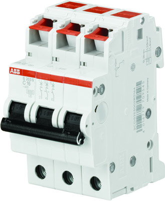 ABB Выключатель автоматический 3-полюс. S203S B13