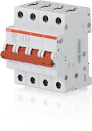 ABB SD204 Рубильник 4P 63A рычаг крас.