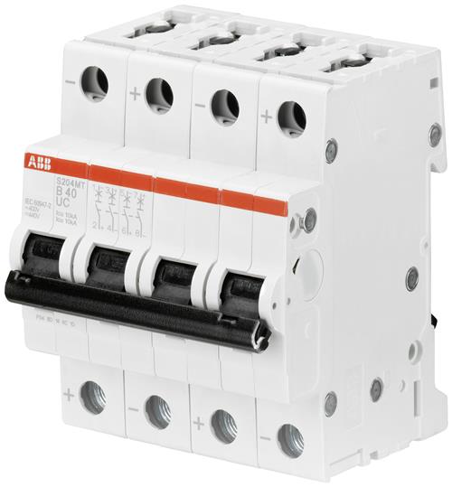 ABB Выключатель автоматический 4-полюсной S204MT K13UC
