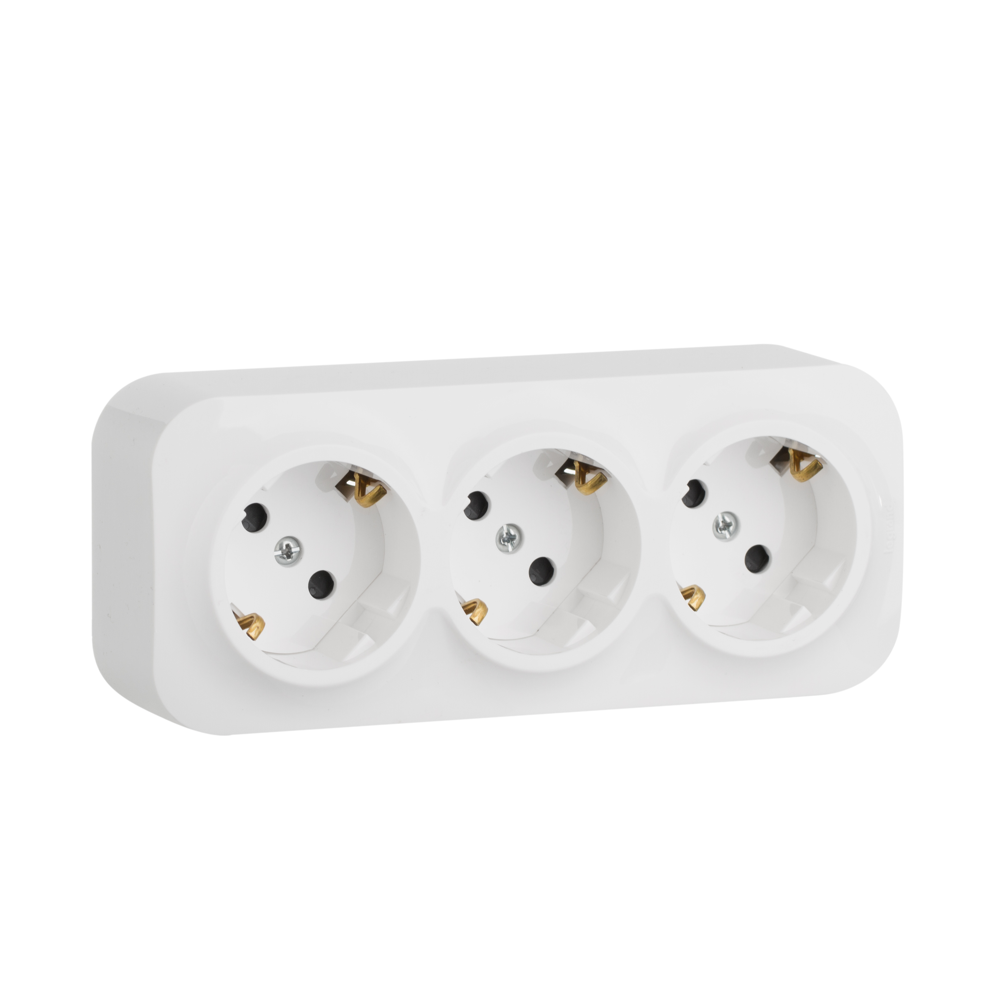 Legrand Quteo Белый Розетка 3-я с/з с шт