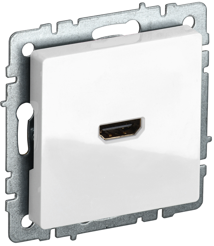IEK BRITE Розетка HDMI РHDMI-0-БрБ белый
