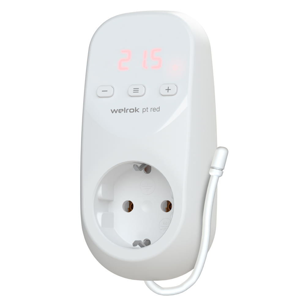 Welrok pt red Терморегулятор 16 А, 3000 ВА, 0…30 °С