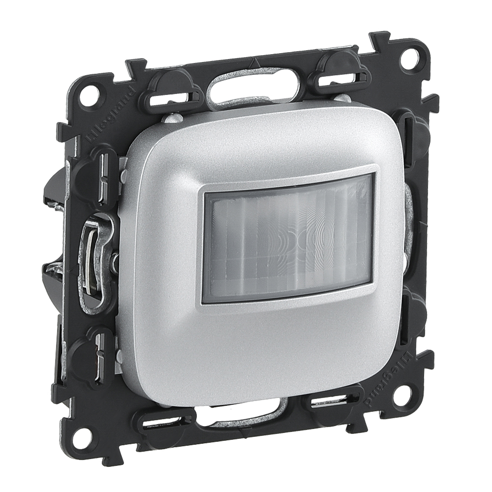 Legrand Valena ALLURE DIY Алюм Датчик движения 180° 250Вт без нейтрали