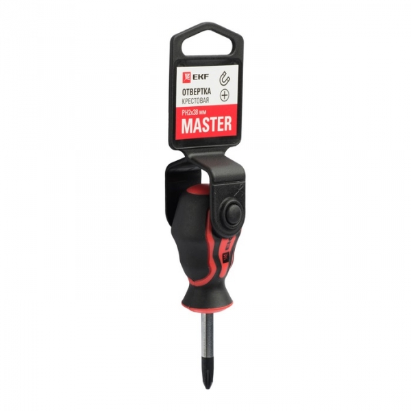 EKF Basic Отвертка Master PH2x38 мм