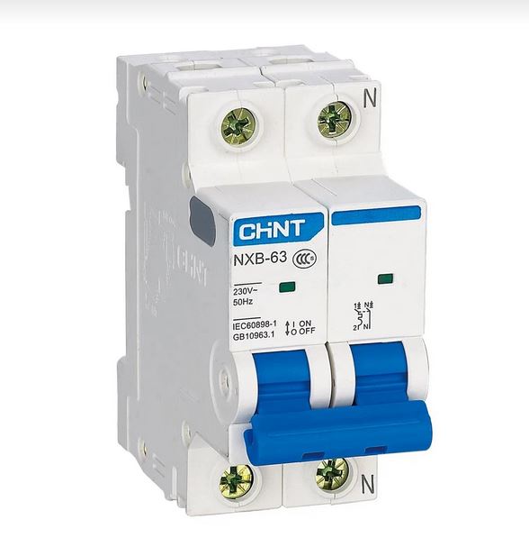 CHINT Авт. выкл. NXB-63 1P+N 50A 6кА х-ка B (R)