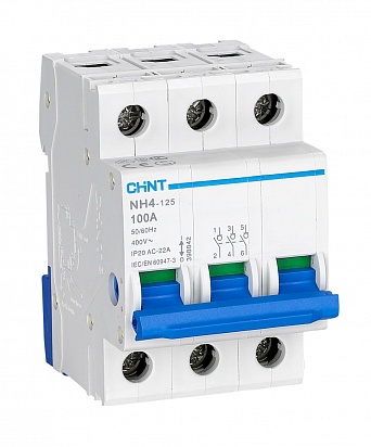 CHINT Выключатель нагрузки NH4 3P 63A (R)